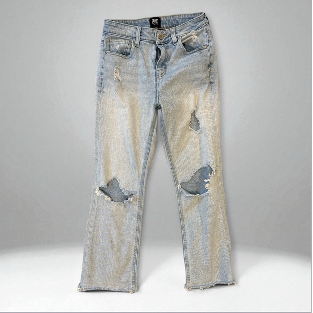 BDG Urban Outfitter Jeans Women Size 25 Kick Flare High Rise Cropped Distress